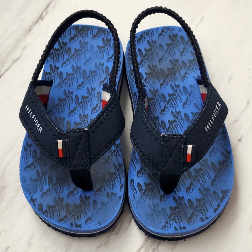 Tommy Hilfiger Toddler Sandal Blue Size 7
